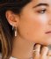 CLUSE  Essentiele Hexagon Ear Climber Earrings silver plated (CLJ52010)
